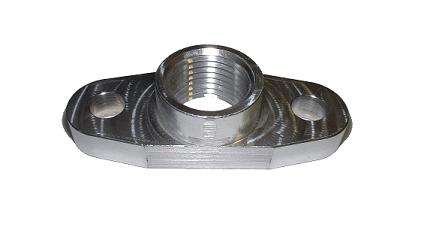 Aluminum - Oil Drain (Return) Flange (GTW Series)